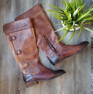 Brand New NWOT leather riding Boots